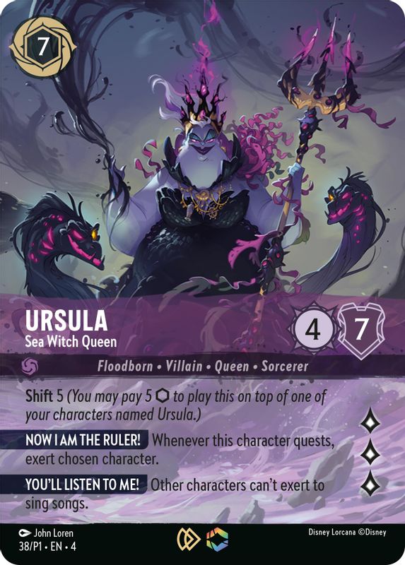 Ursula - Sea Witch Queen (Store Championship) - 38 - Promo