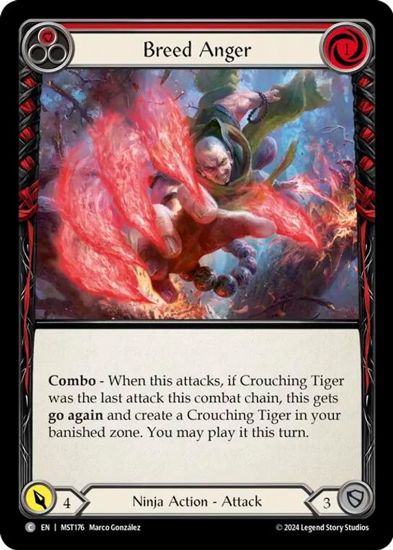 Breed Anger (Red) - MST176 - Common