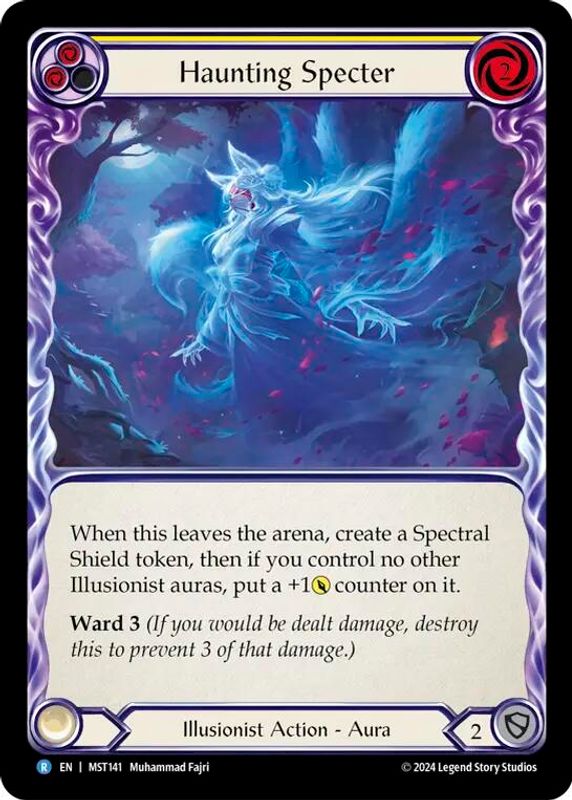 Haunting Specter (Yellow) - MST141 - Rare