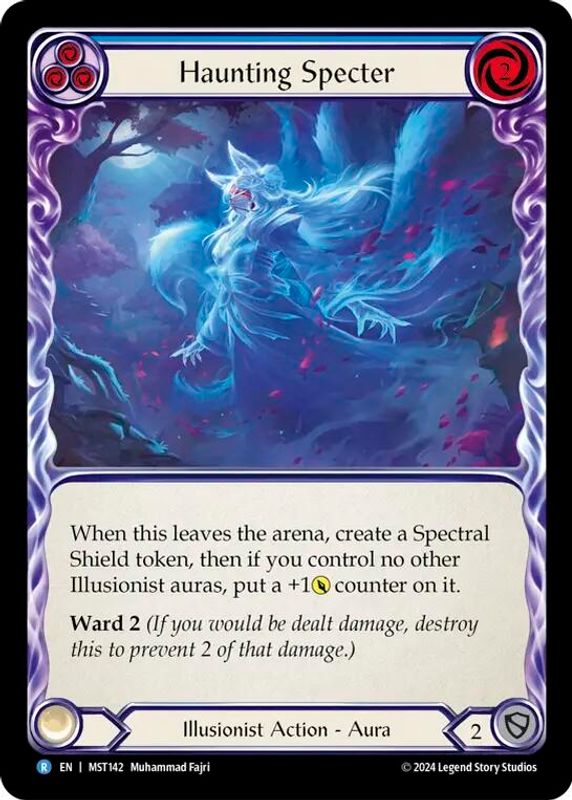 Haunting Specter (Blue) - MST142 - Rare