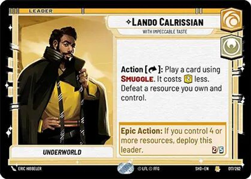 Lando Calrissian - With Impeccable Taste - 017/262 - Rare