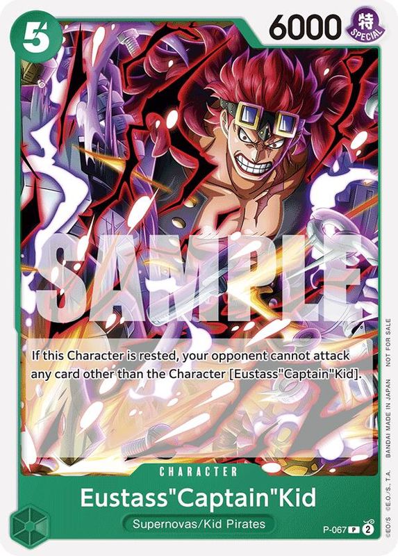 Eustass"Captain"Kid (OP-07 Pre-Release Tournament) - P-067 - Promo