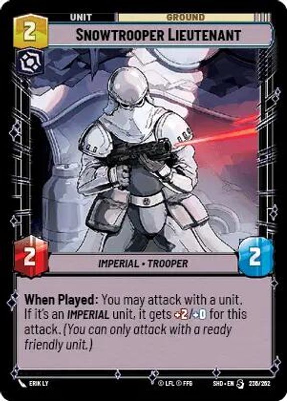 Snowtrooper Lieutenant - 236/262 - Special