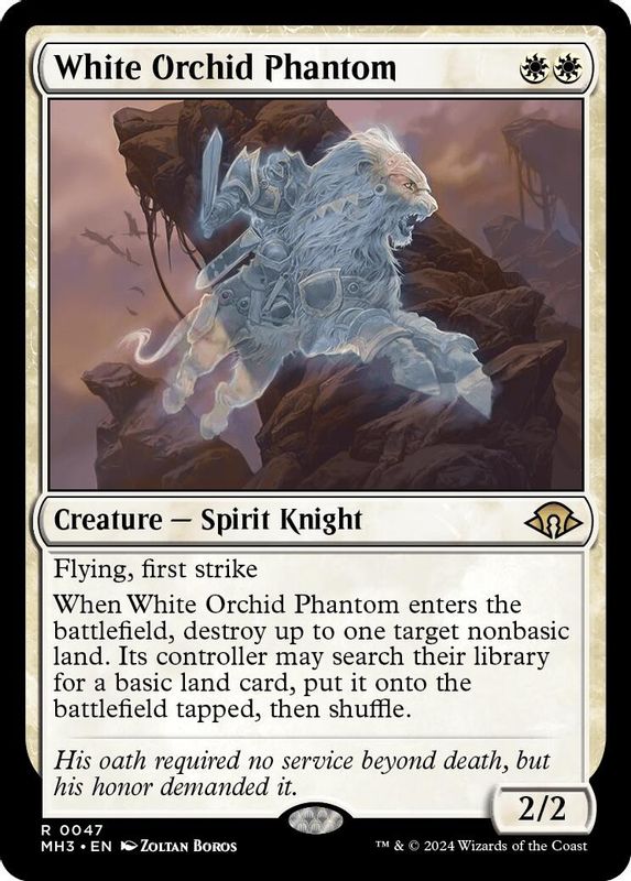 White Orchid Phantom - 47 - Rare