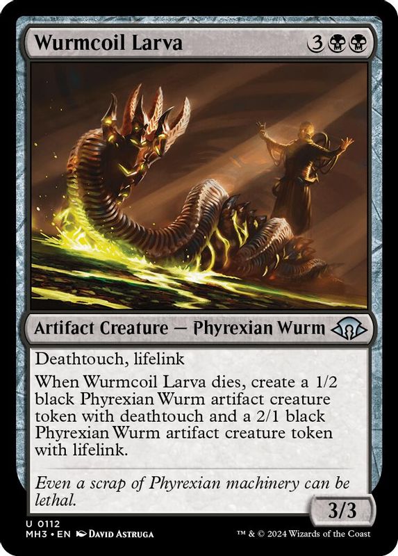 Wurmcoil Larva - 112 - Uncommon