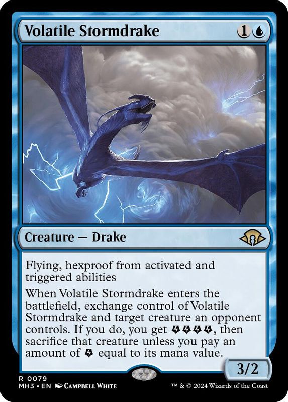 Volatile Stormdrake - 79 - Rare