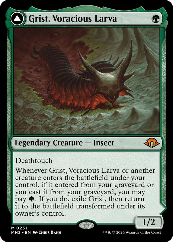 Grist, Voracious Larva - 251 - Mythic