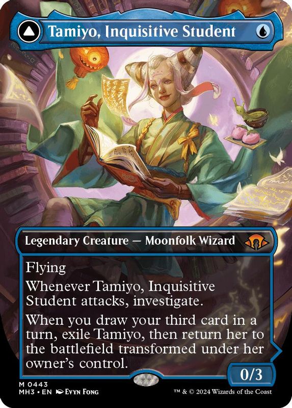 Tamiyo, Inquisitive Student (Borderless) - 443 - Mythic