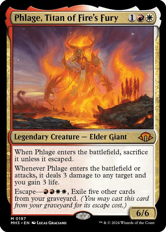 Phlage, Titan of Fire's Fury - 197 - Mythic