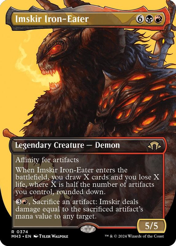 Imskir Iron-Eater (Borderless) - 374 - Rare