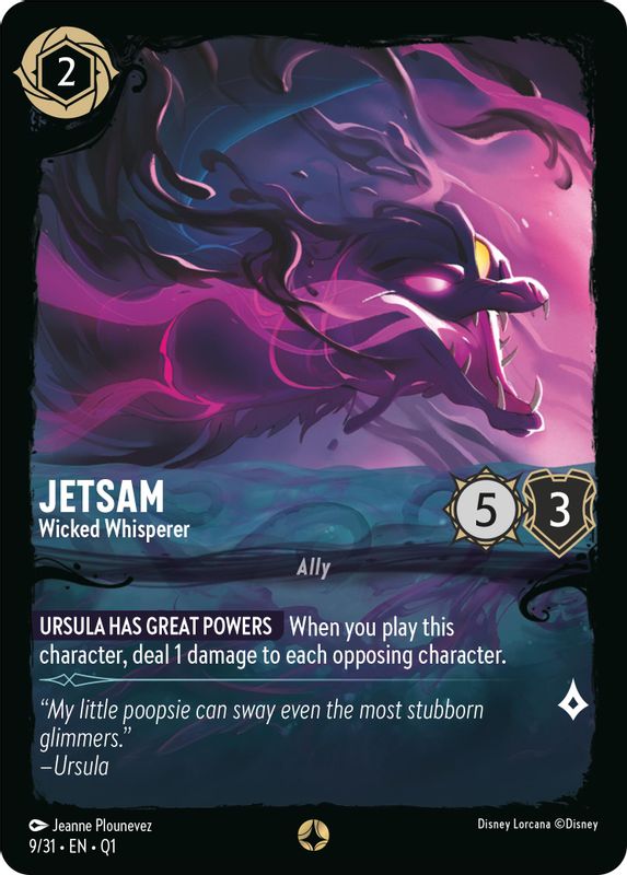 Jetsam - Wicked Whisperer - 9/31 - None