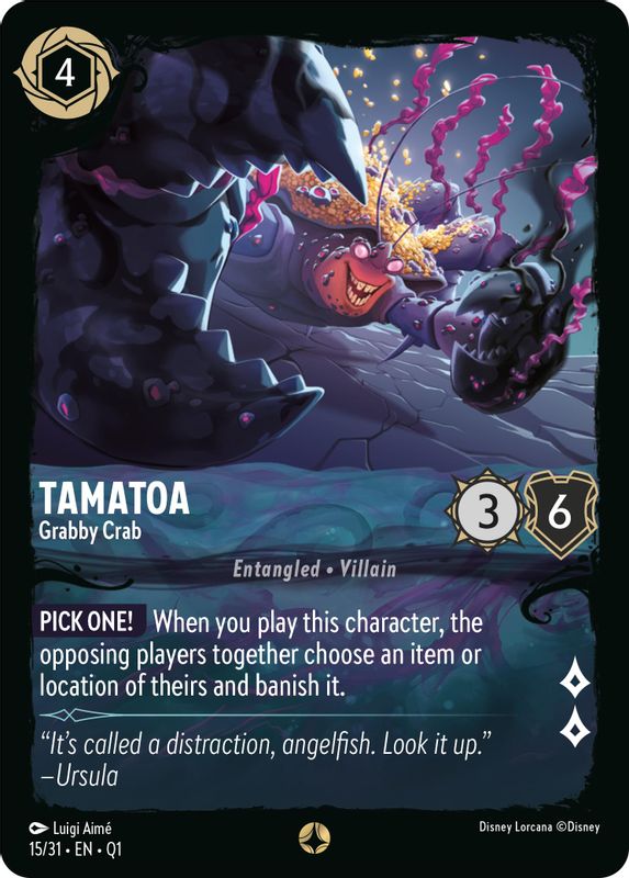 Tamatoa - Grabby Crab - 15/31 - None