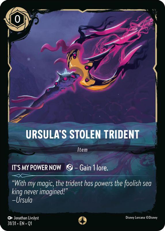 Ursula's Stolen Trident - 31/31 - None