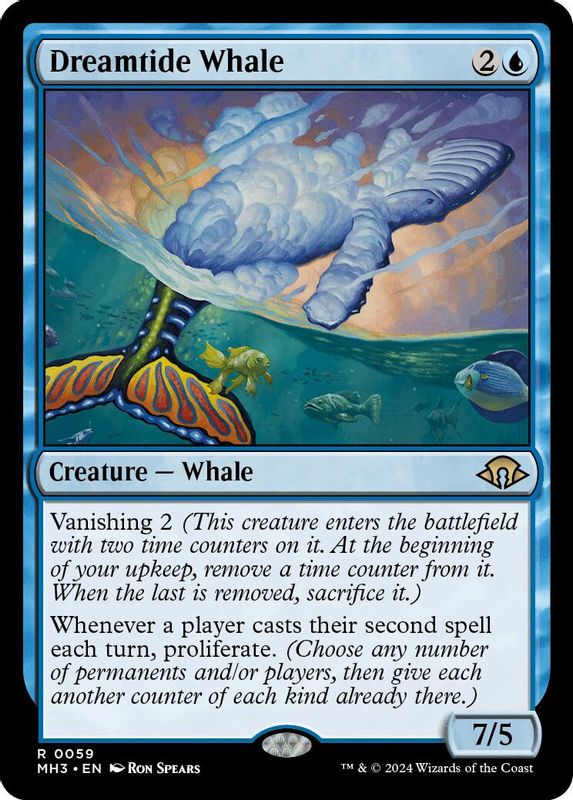 Dreamtide Whale - 59 - Rare