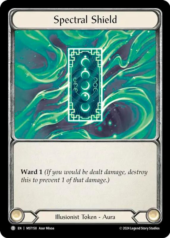 Spectral Shield (158-B) - MST158-B - Token