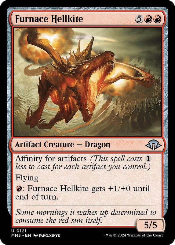 Furnace Hellkite - 121 - Uncommon