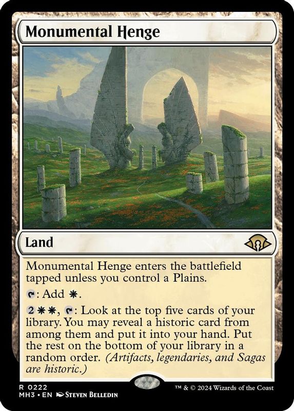 Monumental Henge - 222 - Rare