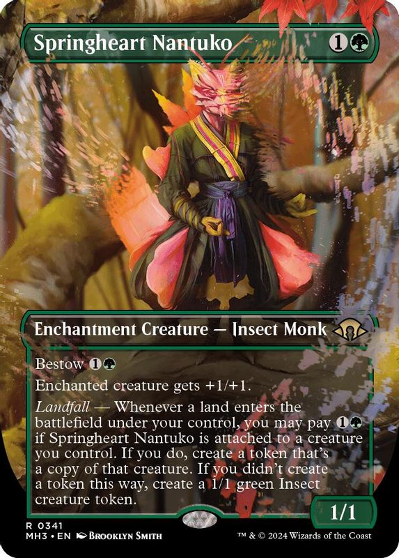 Springheart Nantuko (Borderless) - 341 - Rare