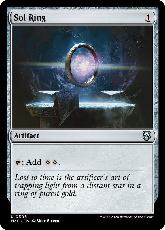 Sol Ring (Ripple Foil) - 305 - Uncommon