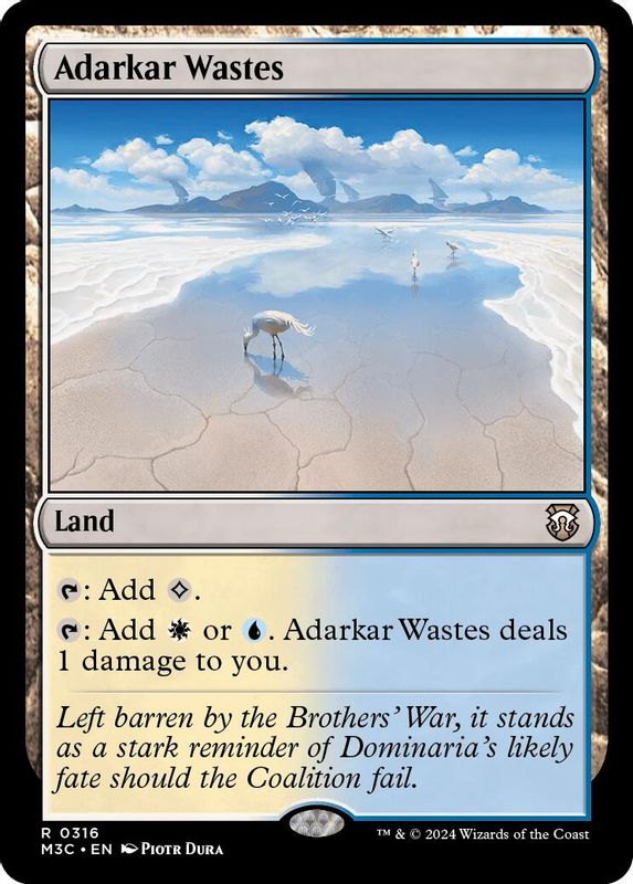 Adarkar Wastes (Ripple Foil) - 316 - Rare