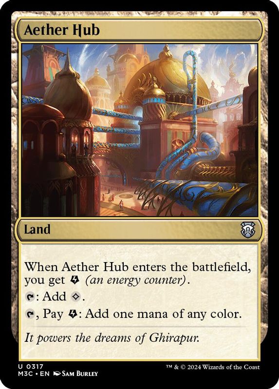 Aether Hub (Ripple Foil) - 317 - Uncommon