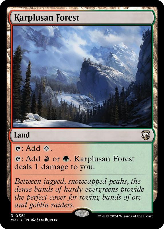 Karplusan Forest - Rare