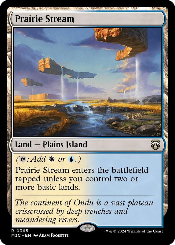 Prairie Stream (Ripple Foil) - 365 - Rare