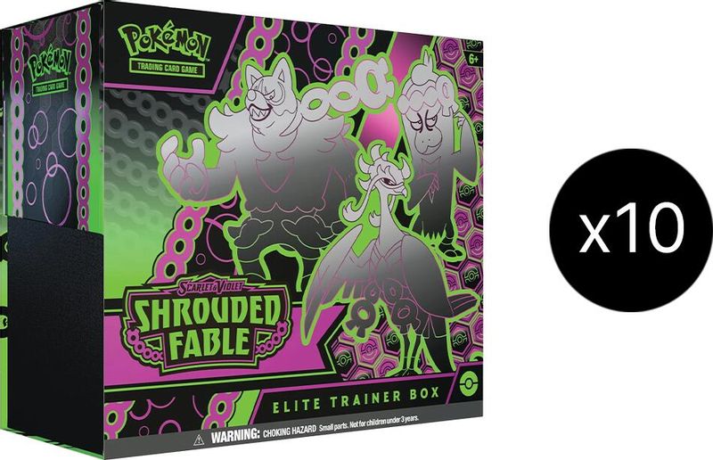 Shrouded Fable Elite Trainer Box Case