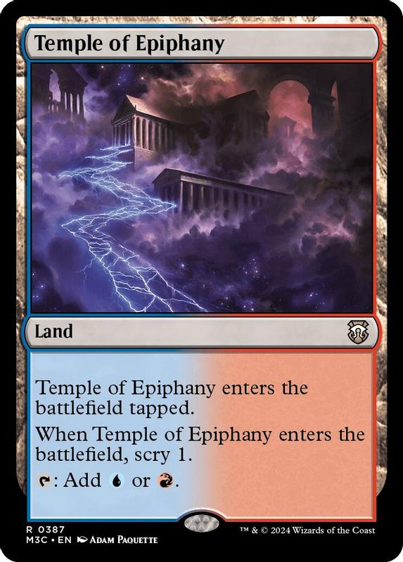 Temple of Epiphany (Ripple Foil) - 387 - Rare