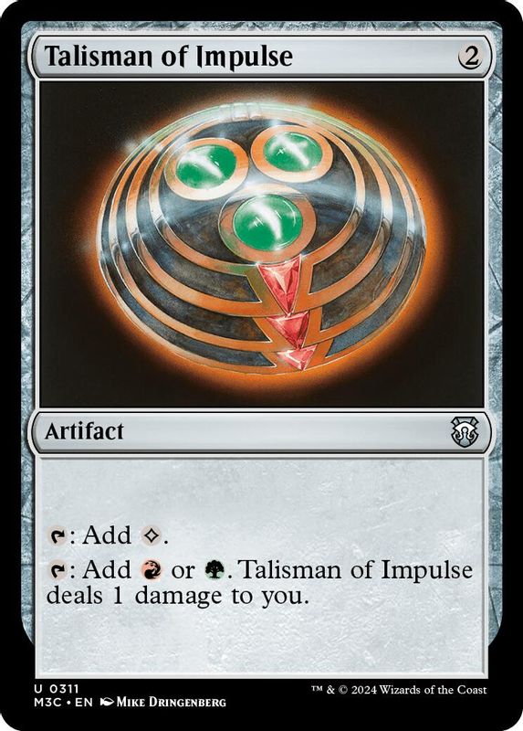 Talisman of Impulse - Uncommon