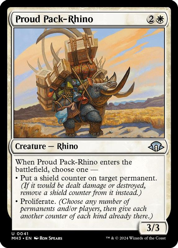 Proud Pack-Rhino - 41 - Uncommon