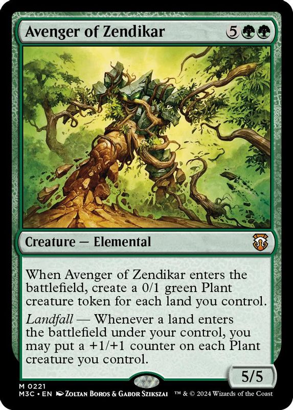 Avenger of Zendikar - Mythic