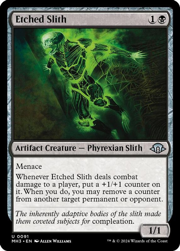 Etched Slith - 91 - Uncommon