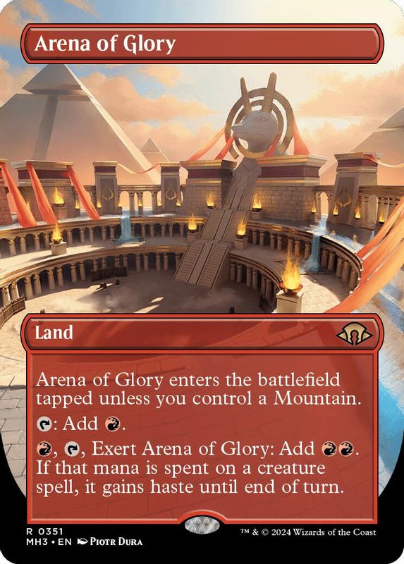 Arena of Glory (Borderless) - 351 - Rare