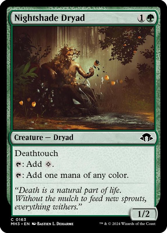 Nightshade Dryad - 163 - Common