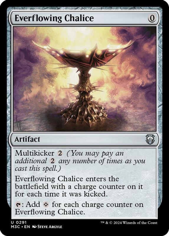 Everflowing Chalice (Ripple Foil) - 291 - Uncommon