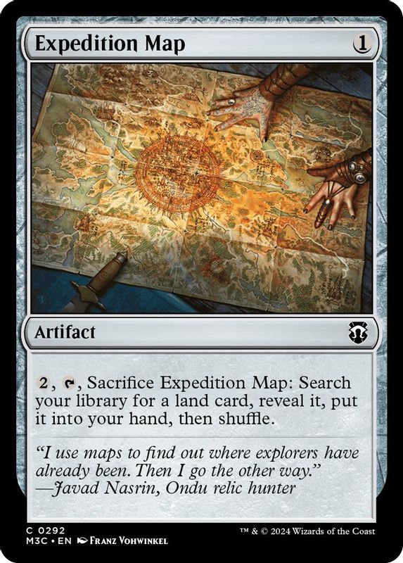 Expedition Map (Ripple Foil) - 292 - Common