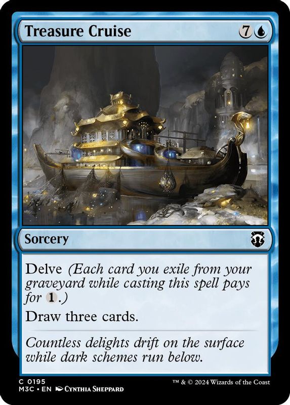 Treasure Cruise (Ripple Foil) - 195 - Common