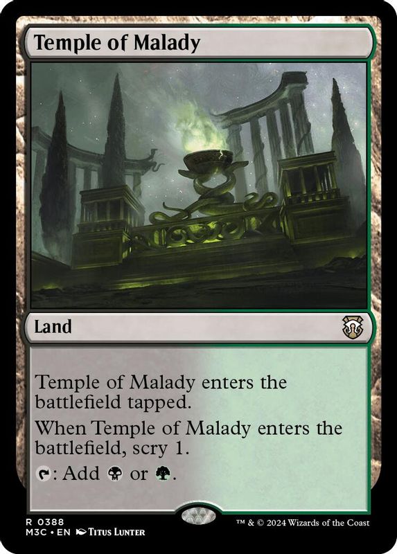 Temple of Malady (Ripple Foil) - 388 - Rare