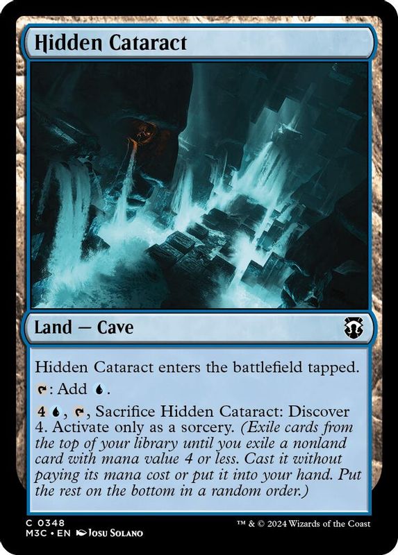 Hidden Cataract (Ripple Foil) - 348 - Common