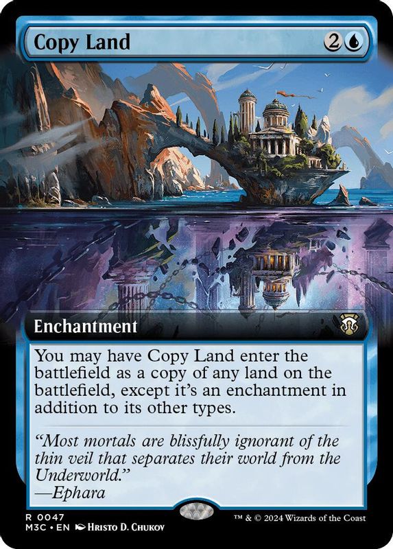 Copy Land (Extended Art) (Ripple Foil) - 47 - Rare