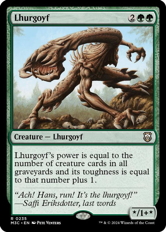 Lhurgoyf - Rare