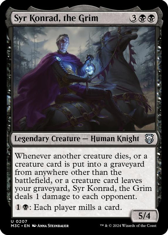 Syr Konrad, the Grim - Uncommon