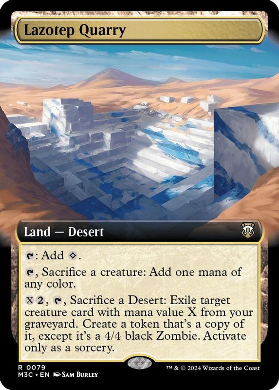 Lazotep Quarry (Extended Art) (Ripple Foil) - 79 - Rare