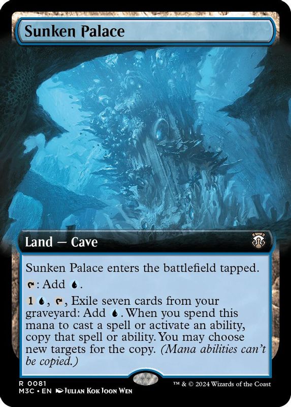 Sunken Palace (Extended Art) (Ripple Foil) - 81 - Rare