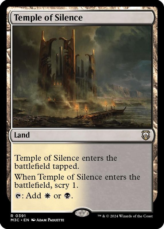 Temple of Silence (Ripple Foil) - 391 - Rare