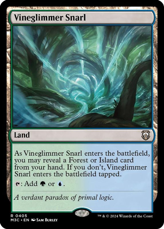 Vineglimmer Snarl (Ripple Foil) - 405 - Rare