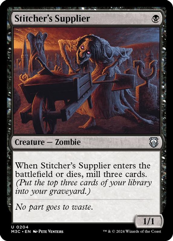 Stitcher's Supplier (Ripple Foil) - 204 - Uncommon