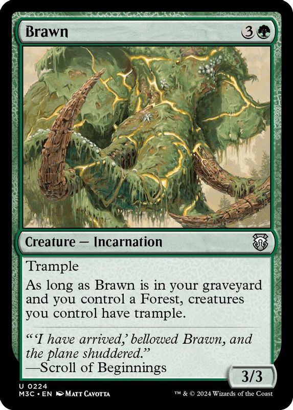 Brawn (Ripple Foil) - 224 - Uncommon