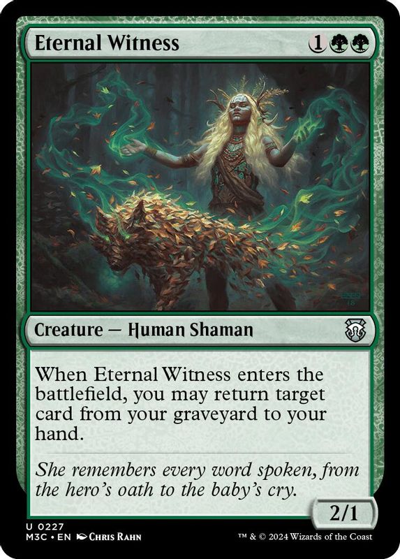 Eternal Witness (Ripple Foil) - 227 - Uncommon